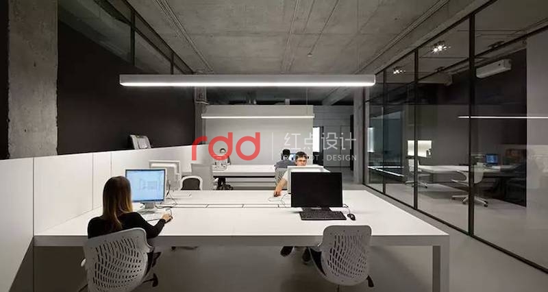 白色簡(jiǎn)約現(xiàn)代辦公室設(shè)計(jì)，靈活多變，層次分明-6.jpg