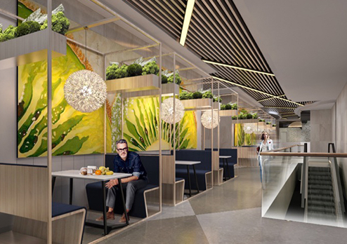 廣州曜一城環(huán)球美食體驗(yàn)館軟裝設(shè)計(jì)