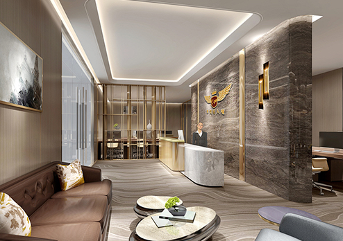 享悅出入境廣州辦公室裝修設計工程案例