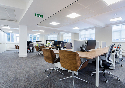 立信金融公司辦公室裝修設計